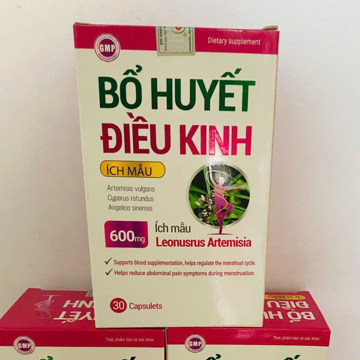 Alternative view of Bổ Huyết Điều Kinh Ích Mẫu Hộp 30 Viên- Tradiphar