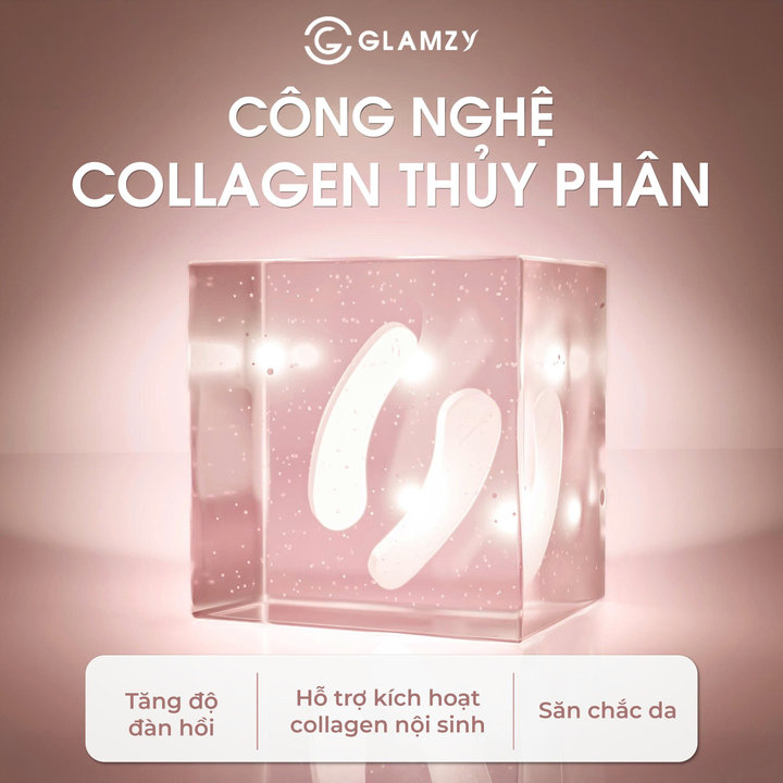 Alternative view of Mặt Nạ Mắt Collagen Glamzy - Săn Chắc, Trẻ Hóa, Làm Mờ Nếp Nhăn, Giảm Thâm Làm Sáng Da, Cấp Ẩm Sâu