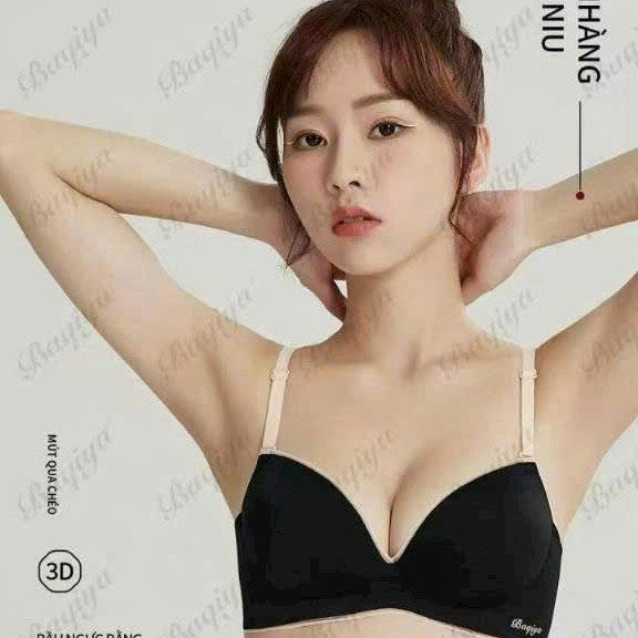 Alternative view of Áo Lót Nữ Không Gọng Nâng Ngực Baqiya Cúp 3d Ôm Trọn Vòng 1, Chất Mềm Nhẹ, Thoáng Khí K92 - Xim Phạm