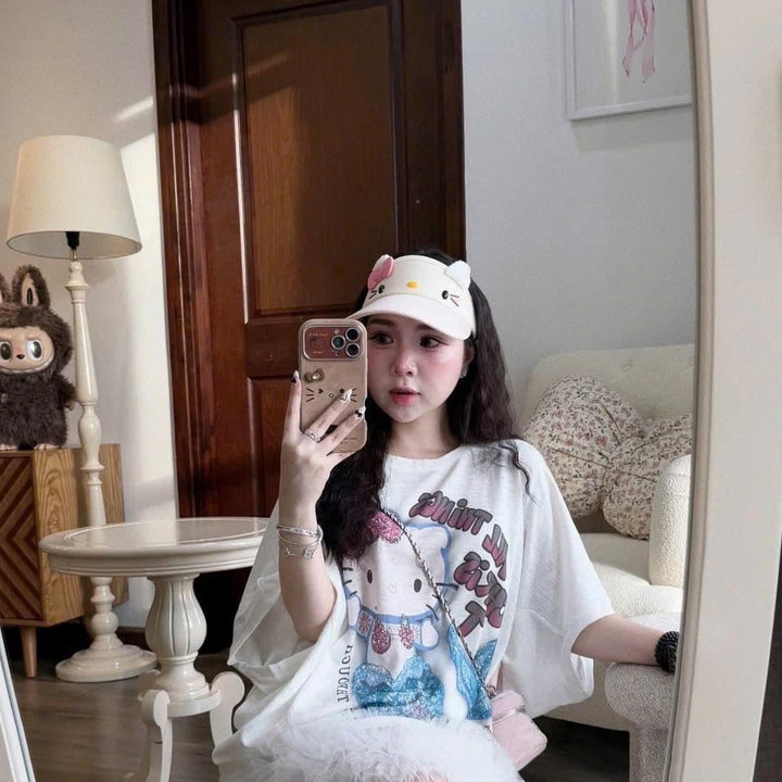 Alternative view of Mũ Nửa Đầu Cho Nữ Mùa Hè Siêu Đáng Yêu