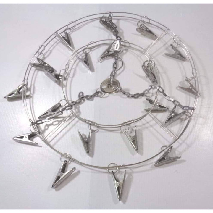 Alternative view of Móc Chùm Tròn Inox 20 Kẹp Tiện Dụng