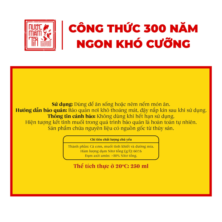 Alternative view of Hộp Quà Đậm Đà Tình Thân Gồm 01 Nước Mắm Tĩn Tôm Biển 60n 500ml Và 01 Nước Mắm Tĩn Cá Cơm Ruột Đỏ 250 Ml - Nước Mắm Tĩn