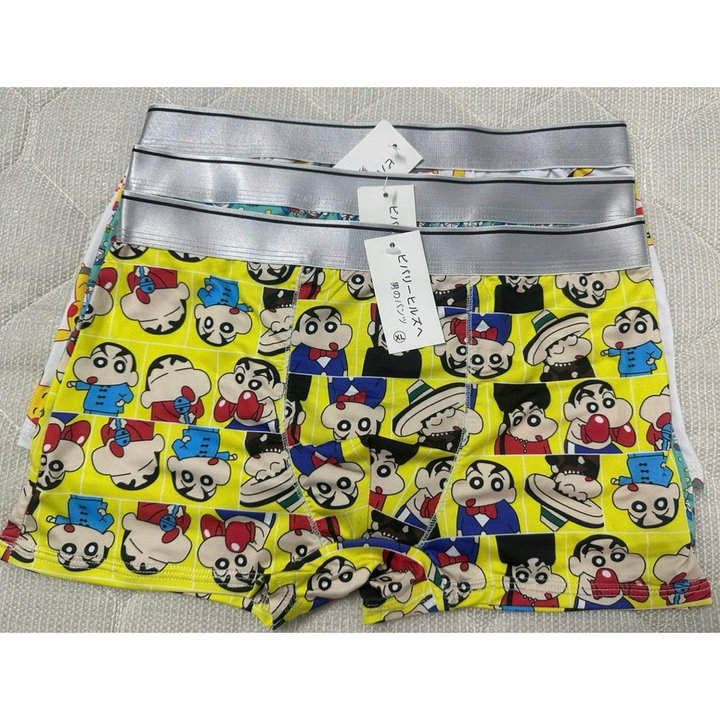 Alternative view of Combo 5 Quần Lót Nam Boxer Hoạt Hình Cao Cấp Co Giãn4 Chiều, Thoáng Mát, Kháng Khuẩn, Thời Trang
