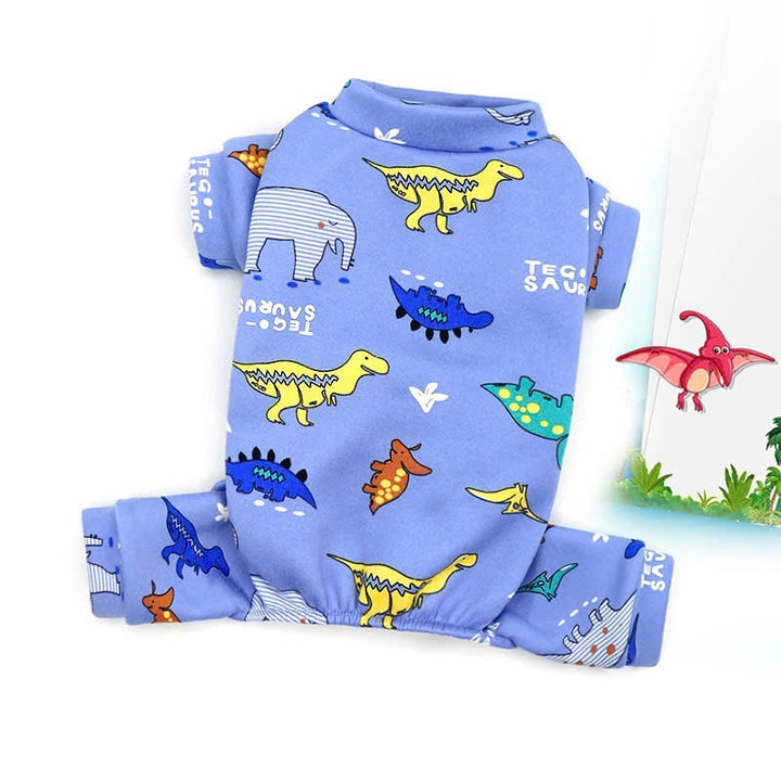 Áo Thun Nỉ Khủng Long Từ 1-5kg Dành Cho Thú Cưng Chó Mèo