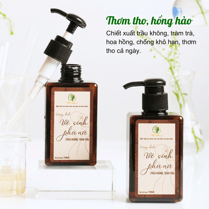 Alternative view of Dung Dịch Vệ Sinh Phụ Nữ Trầu Không Kháng Khuẩn, Thơm Tho 150ml - Wonmom