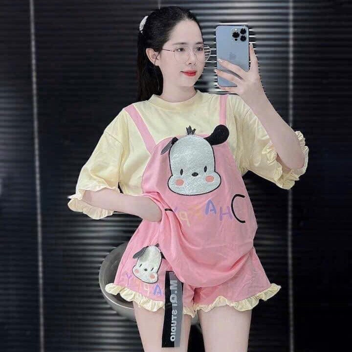 Set Bộ Tăm Lạnh Thêu In Hình Cute Đính Nơ Bt80hg-sam Store