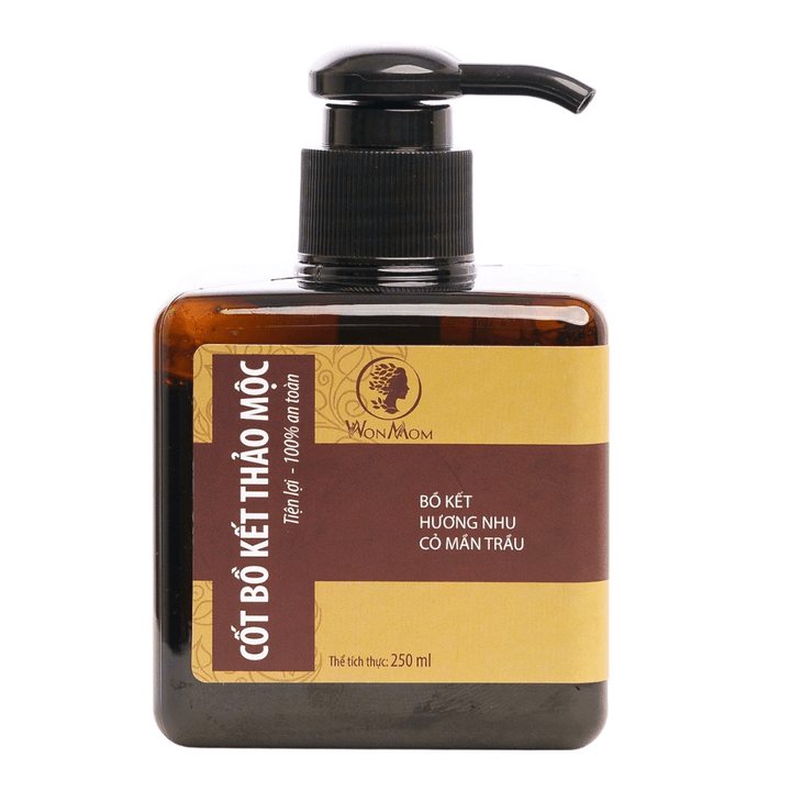 Cốt Bồ Kết Thảo Mộc Sạch Gàu Mọc Tóc Wonmom 250ml