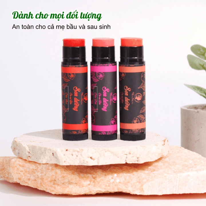 Alternative view of Son Dưỡng Môi Hữu Cơ Giúp Môi Căng Mọng, Hồng Hào 5g - Wonmom