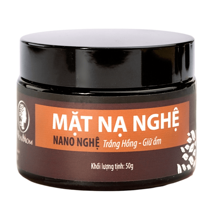 Mặt Nạ Nghệ Trắng Da, Sạch Mụn Wonmom 50g