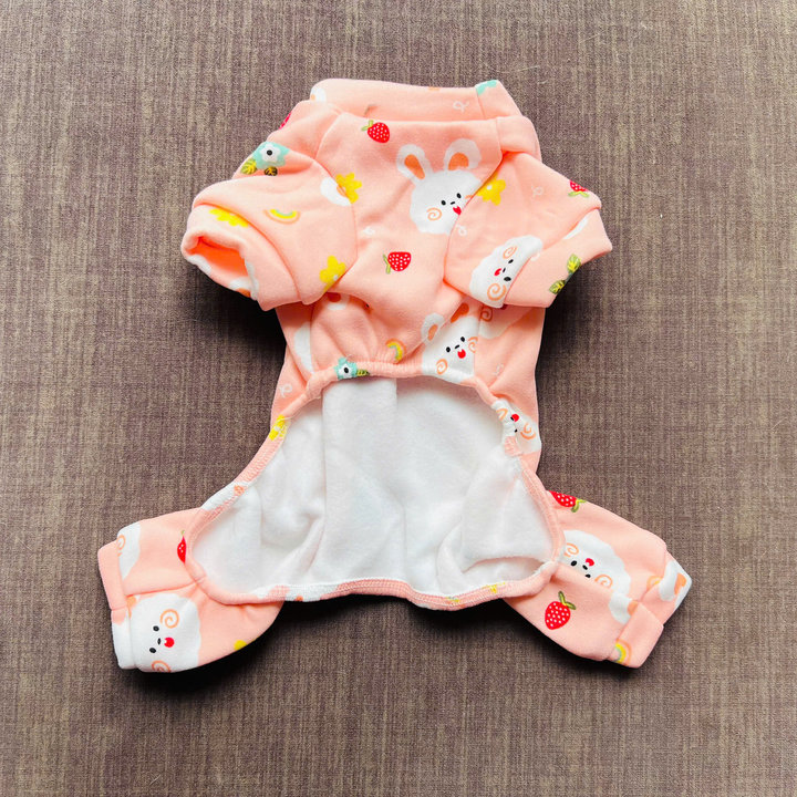 Alternative view of Áo Thun Nỉ Hoạ Tiết Thỏ Cute Từ 1-5kg Dành Cho Thú Cưng Chó Mèo