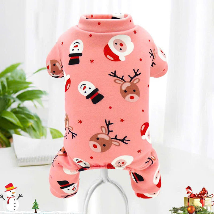 Áo Thun Nỉ Noel Dễ Thương Từ 1-5kg Dành Cho Thú Cưng Chó Mèo