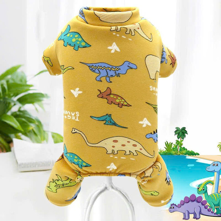 Alternative view of Áo Thun Nỉ Khủng Long Dễ Thương Từ 1-5kg Dành Cho Thú Cưng Chó Mèo