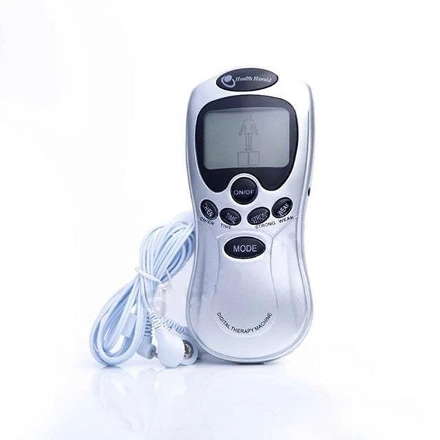 Alternative view of Máy Xung Điện 4 Miếng Dán Mát Sa Bấm Huyệt Cầm Tay Lưng Cổ Vai Gáy - Gdn