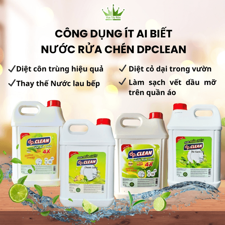Alternative view of Nước Rửa Chén Dpclean 9.5l - Sahaka