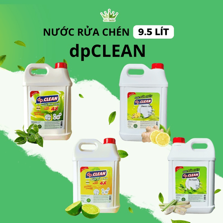 Nước Rửa Chén Dpclean 9.5l - Sahaka
