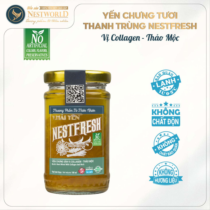 Alternative view of [hỏa Tốc Hcm] Yến Chưng Tươi Thanh Trùng Nestfresh100ml (10gram Yến Tươi)