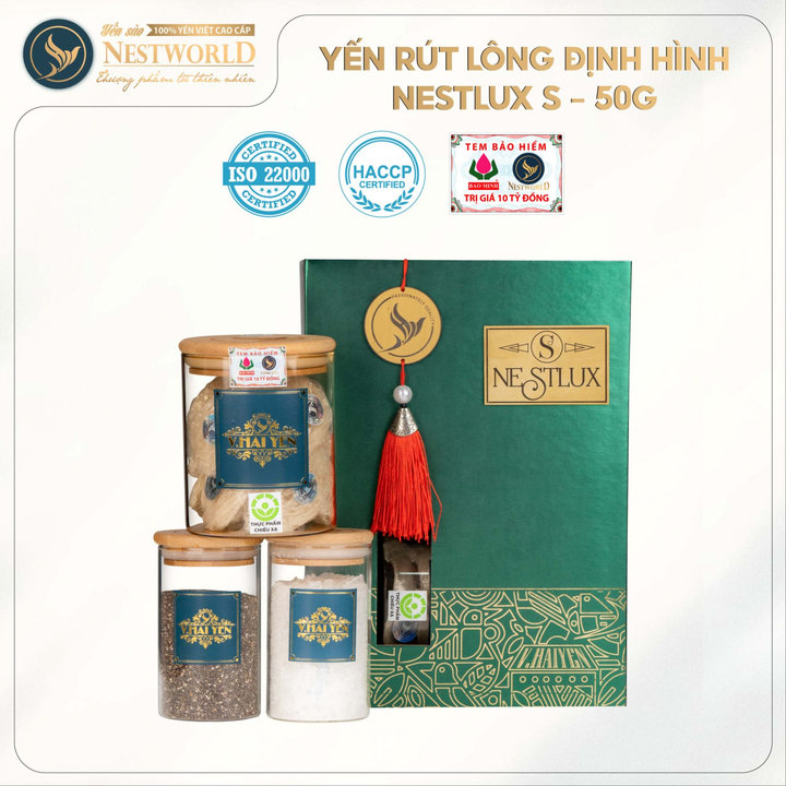 Alternative view of Tổ Yến Rút Lông Định Hình Nestlux S
