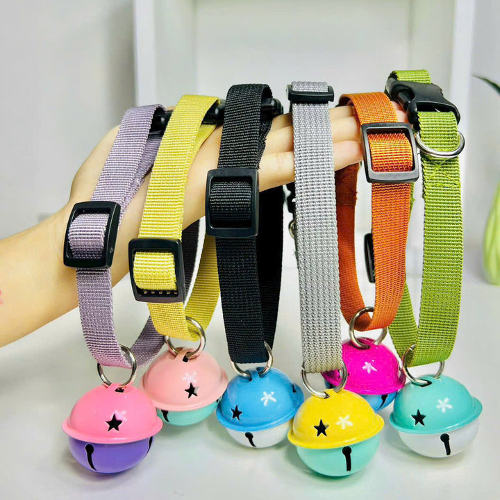 Vòng Cổ Chuông To Dễ Thương Từ 1-20kg Dành Cho Thú Cưng Chó Mèo