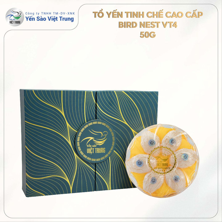 Alternative view of Yến Sào Việt Trung - Tổ Yến Tinh Chế Cao Cấp Vt4