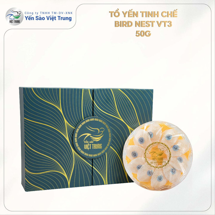 Alternative view of Yến Sào Việt Trung - Tổ Yến Tinh Chế - Bird Nest Vt3