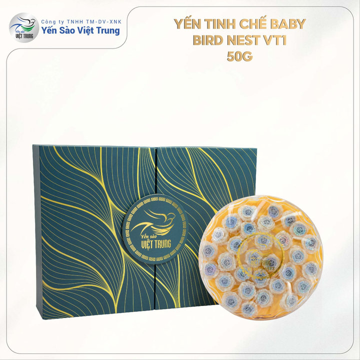 Alternative view of Yến Sào Việt Trung - Yến Tinh Chế Baby - Bird Nest Vt1