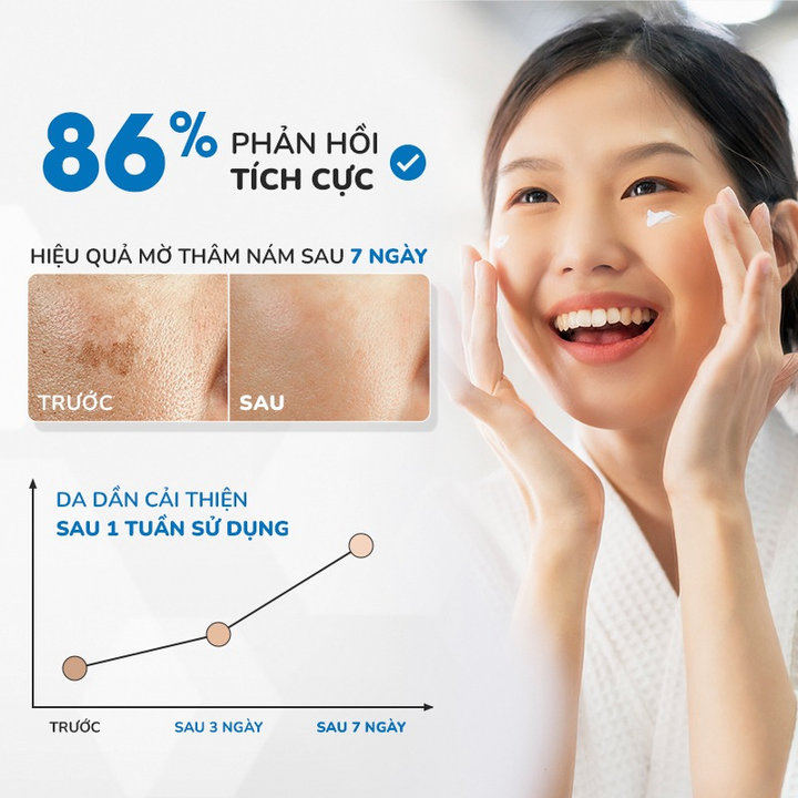 Alternative view of Combo 2 Kem Giảm Nám Trắng Da Chuẩn Khoa Học Triple Action T.a.k Hiệu Quả Chỉ Sau 7 Ngày Neothera 30ml (chai)