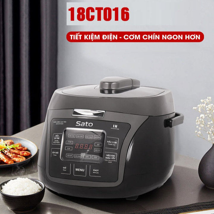 Alternative view of Nồi Cơm Điện Cao Tần Sato 18ct016 - Hàng Chính Hãng