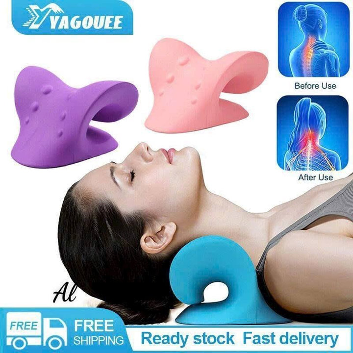 Gối Mát Xa Cổ Thư Giãn Giảm Đau Tiện Lợi