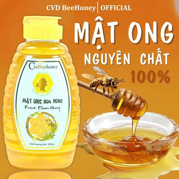 Mật Ong Hoa Rừng 500g - Cvdbeehoney