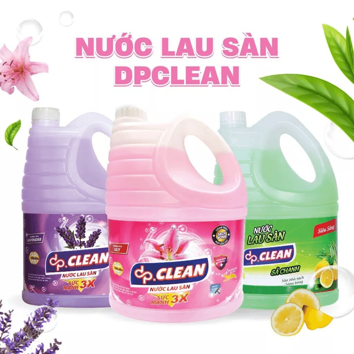 Nước Lau Sàn Dpclean 3,8l - Sahaka