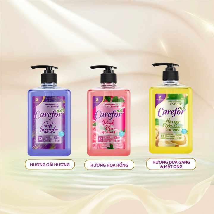 Alternative view of Sữa Rửa Tay Dưỡng Ẩm Carefor 500ml