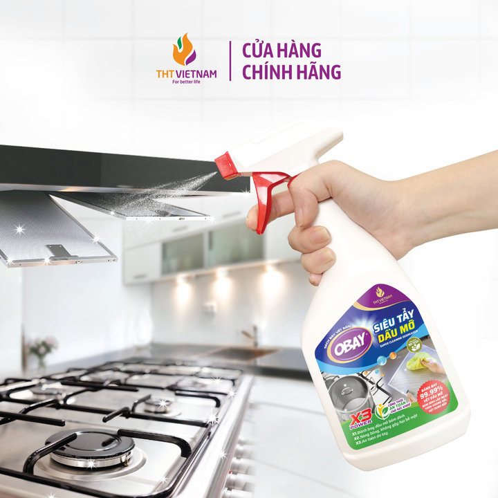Alternative view of Siêu Tẩy Dầu Mỡ Obay 450ml