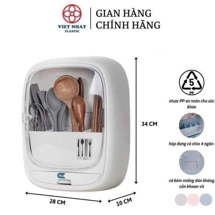 Alternative view of Hộp Đựng Đũa Dán Tường Hokori