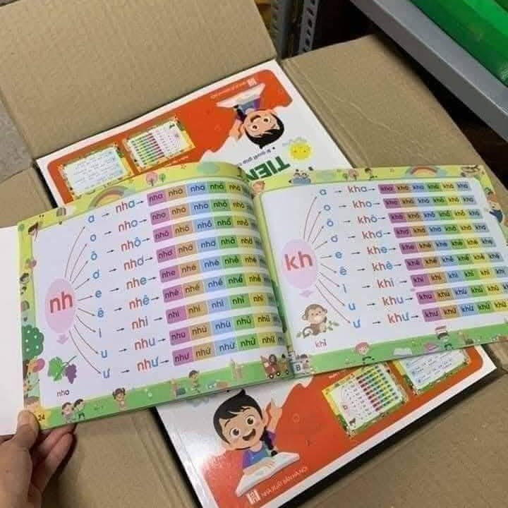 Alternative view of Sách Tập Đánh Vần Tiếng Việt Cho Bé