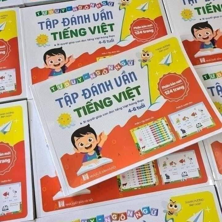 Sách Tập Đánh Vần Tiếng Việt Cho Bé Lớp Mầm