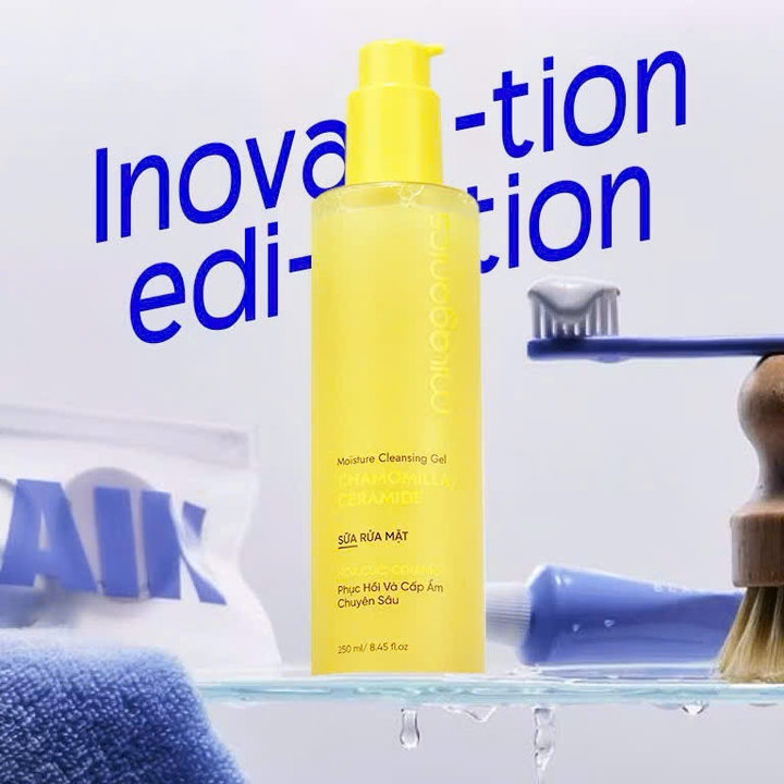 Alternative view of Sữa Rửa Mặt Hoa Cúc Làm Sạch Dịu Nhẹ Cho Da Dầu Mụn 250ml-milaganics