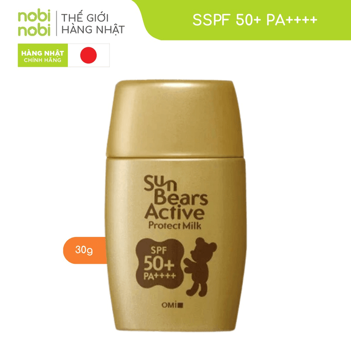 (chính Hãng) Combo 2 Kem Chống Nắng Chống Thấm Nước, Lâu Trôi Omi Sun Bears Spf50 Pa++++ 30g