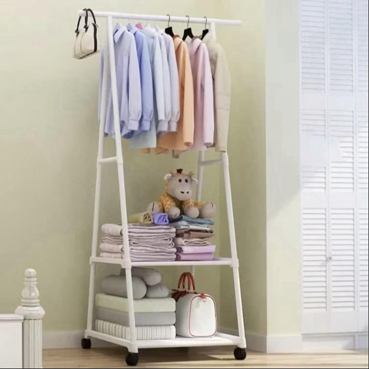 Kệ Chữ A Treo Quần Áo Có Bánh Xe