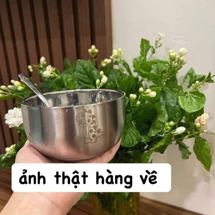 Bộ Bát Thìa Dễ Thương Cho Bé Siêu Dễ Thương