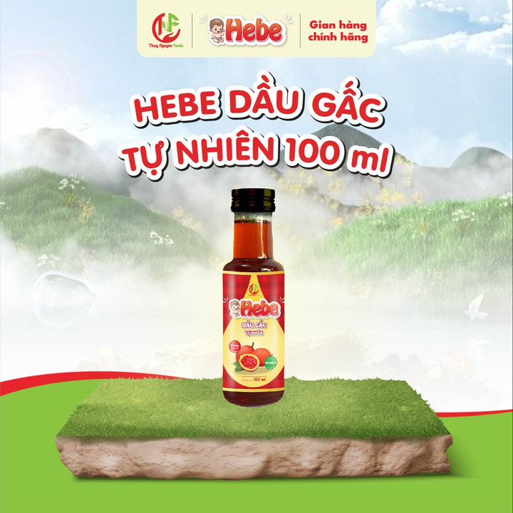 Dầu Gấc Tự Nhiên 100ml - Hebe