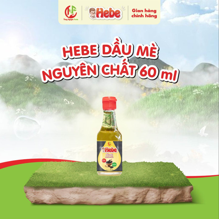 Dầu Mè Nguyên Chất 60ml - Hebe