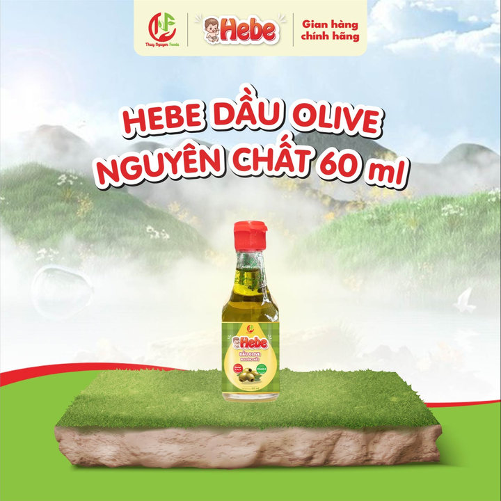 Dầu Olive Nguyên Chất 60ml - Hebe