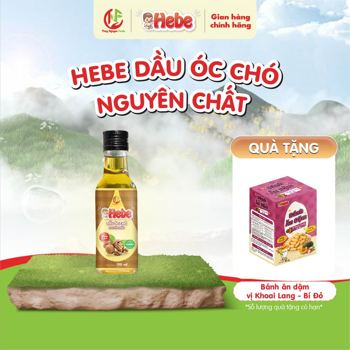Dầu Óc Chó Nguyên Chất 150ml - Hebe