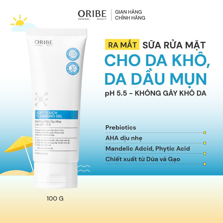 Alternative view of Sữa Rửa Mặt Làm Sạch Dịu Nhẹ Dưỡng Da Ẩm Mịn Dành Cho Mọi Loại Da Oribe Soft Touch