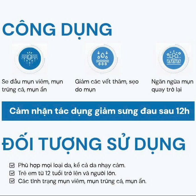 Alternative view of Gel Chấm Mụn Giảm Mụn Giảm Thâm Mụn Làm Khô Cồi Mụn Nhanh 12h Oribe Spot Clear Derma Calm 12h