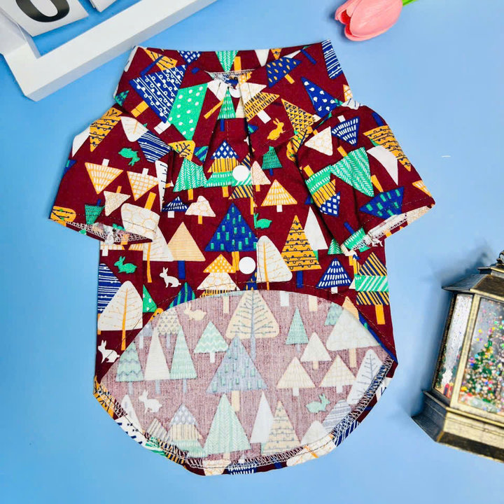 Alternative view of Áo Sơ Mi Hoạ Tiết Dễ Thương Từ 0.5-15kg Dành Cho Thú Cưng Chó Mèo