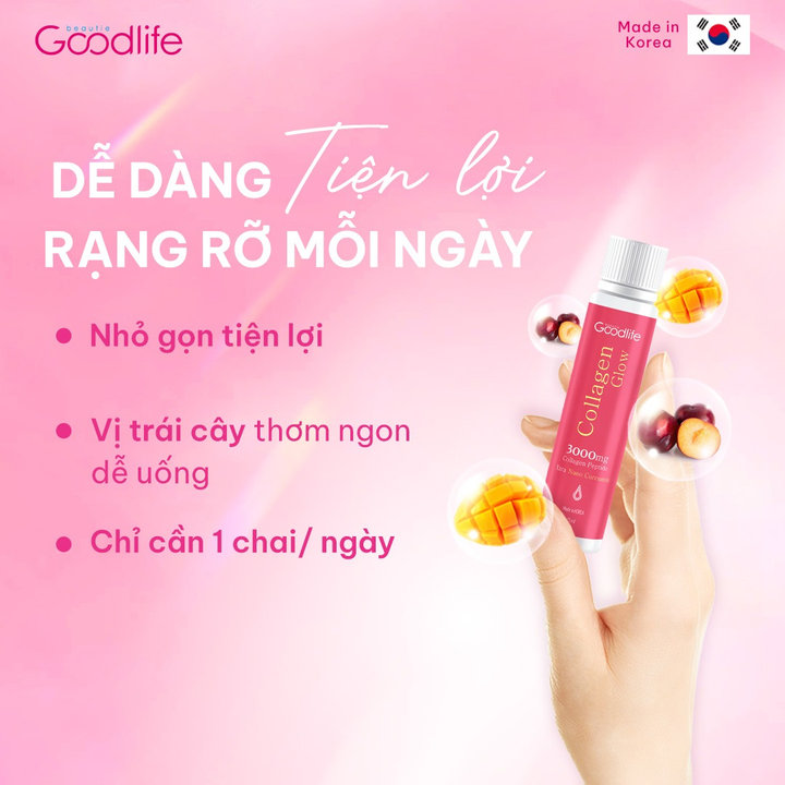 Alternative view of Nước Uống Collagen Goodlife Đẹp Da Chống Lão Hóa (10c X 25ml)