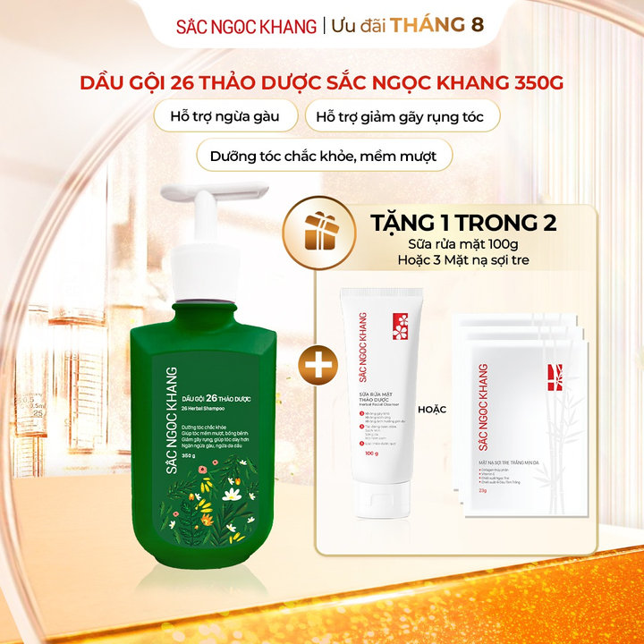 Dầu Gội 26 Loại Thảo Dược (350g)