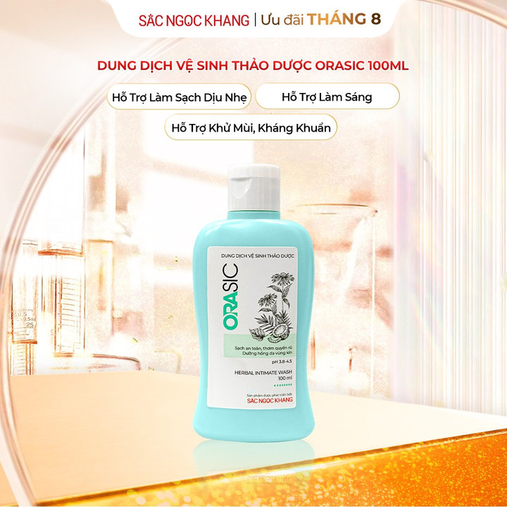 Dung Dịch Vệ Sinh Thảo Dược Orasic 100ml - Sắc Ngọc Khang