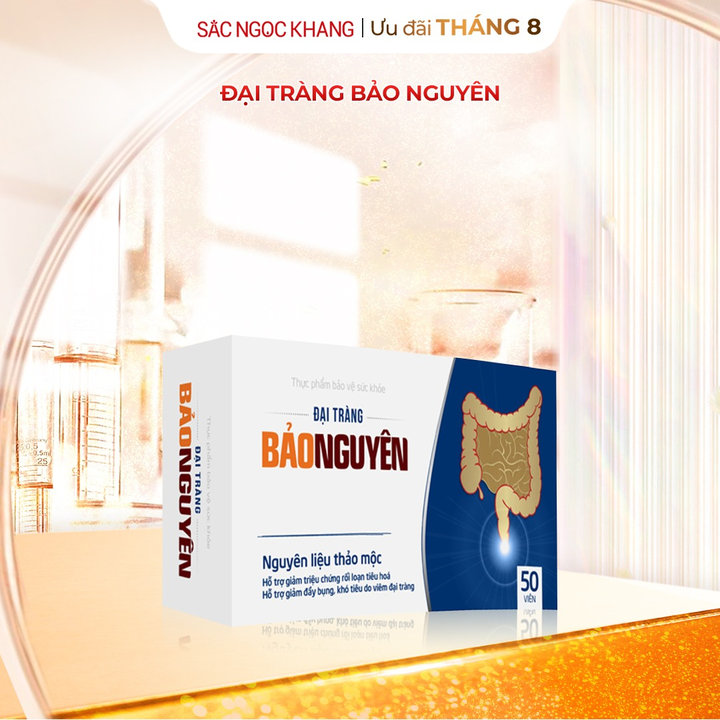 Đại Tràng Bảo Nguyên - Giải Pháp Cho Đại Tràng Khoẻ Mạnh - Bảo Nguyên